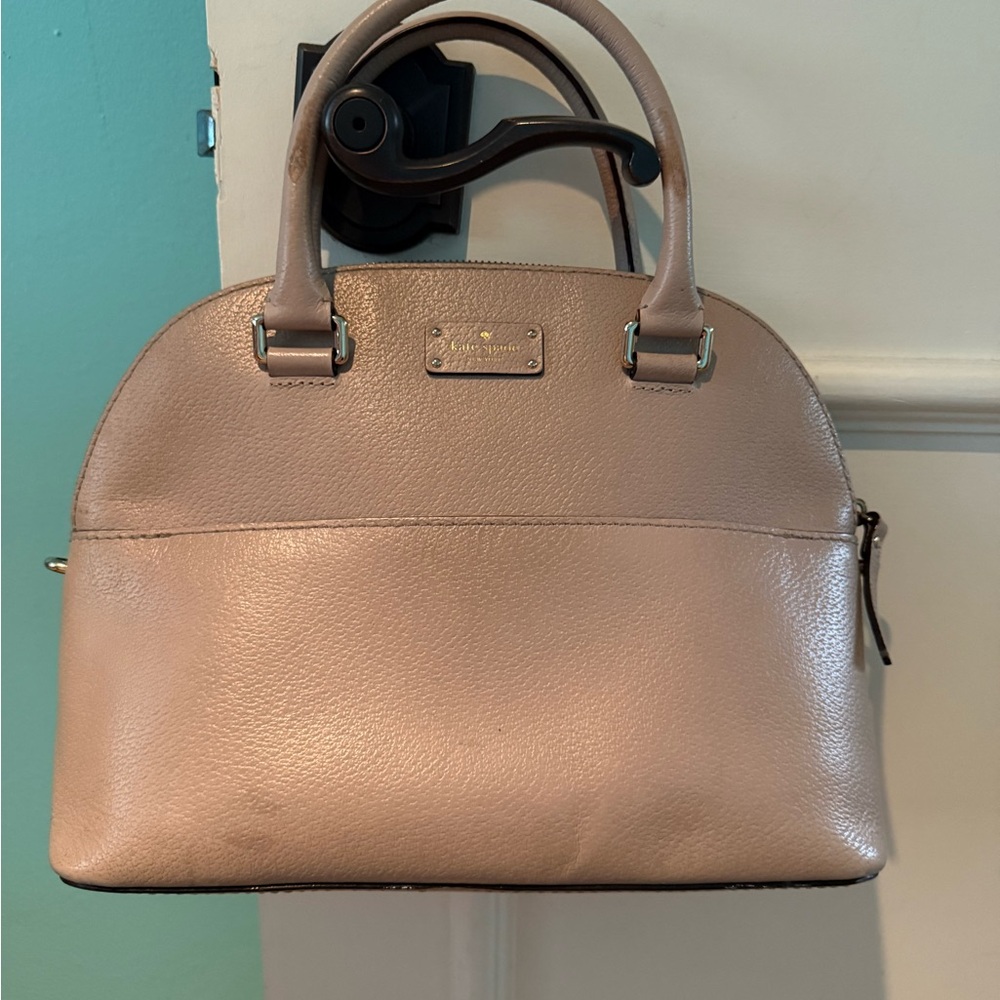 Kate Spade Beige Satchel Bag